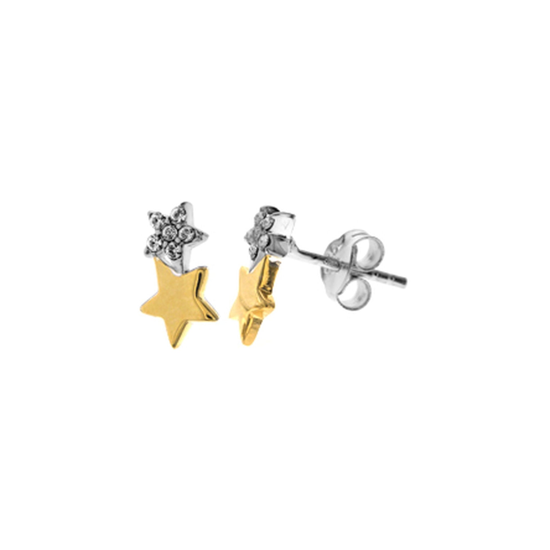 Carla CZ double star studs
