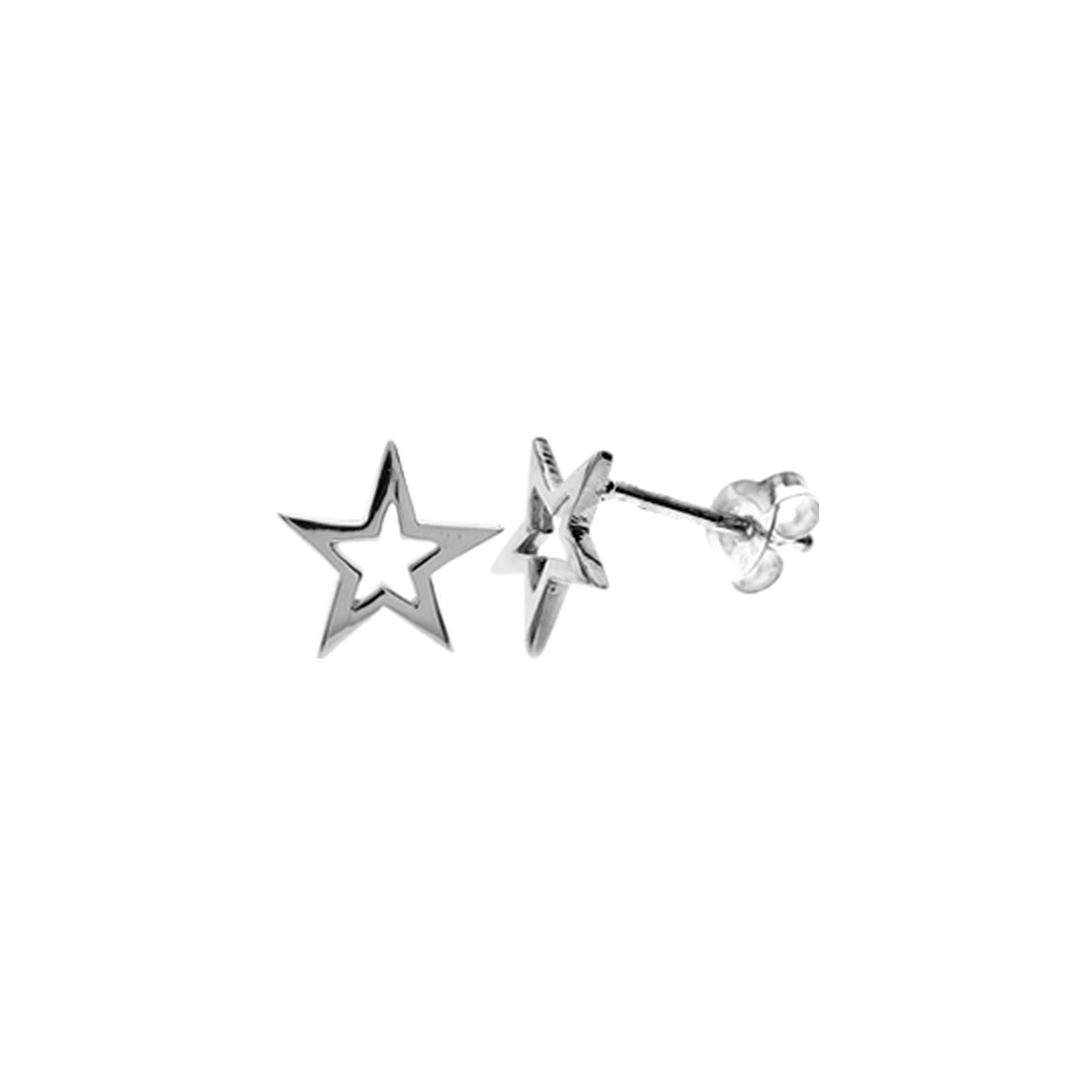 Maura star outline studs