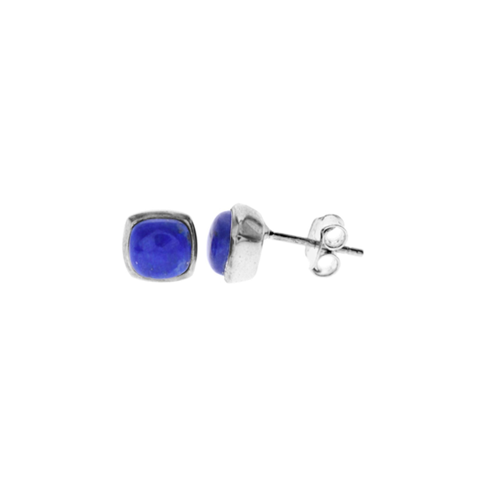 Samira squircle lapis lazuli studs