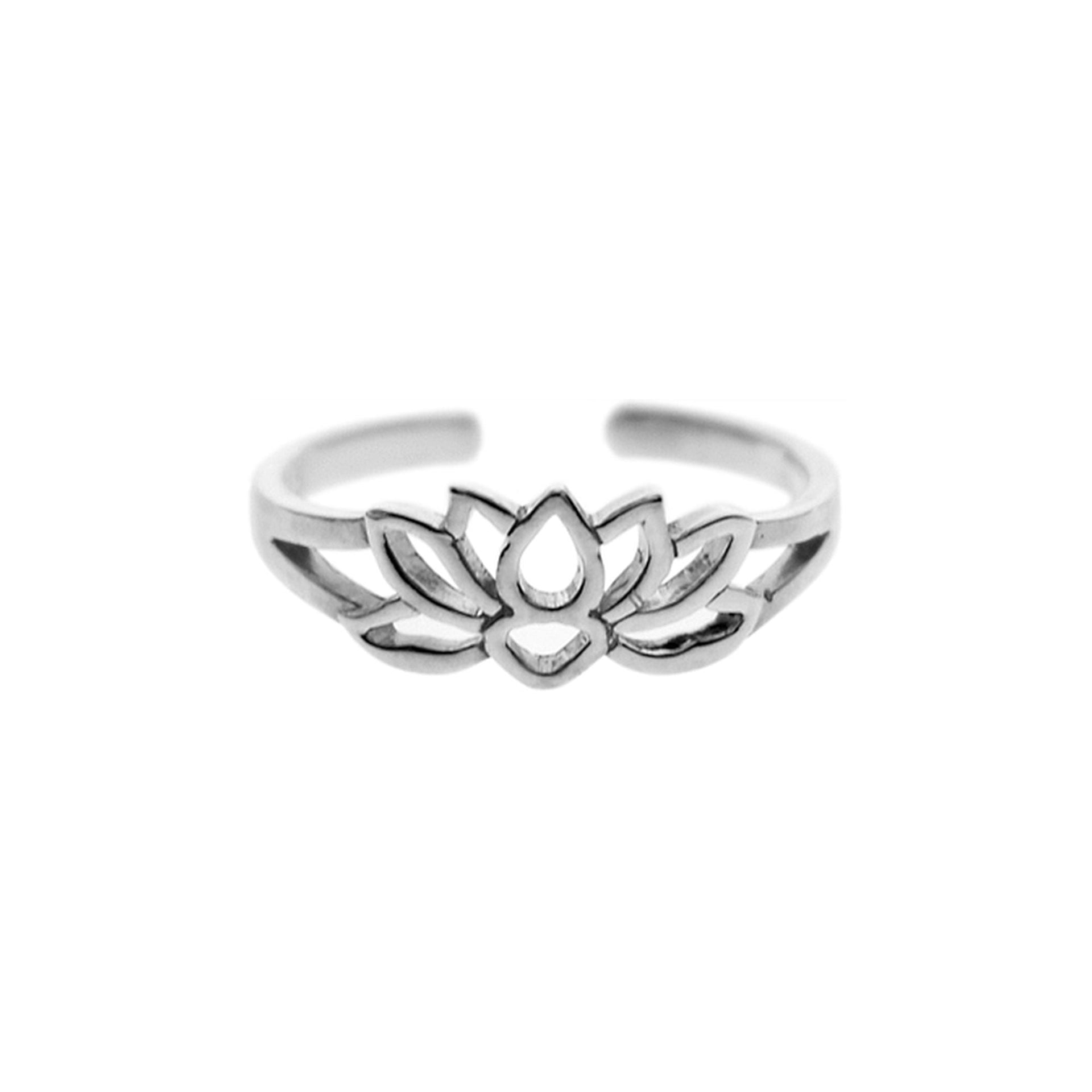 Zora lotus toe ring