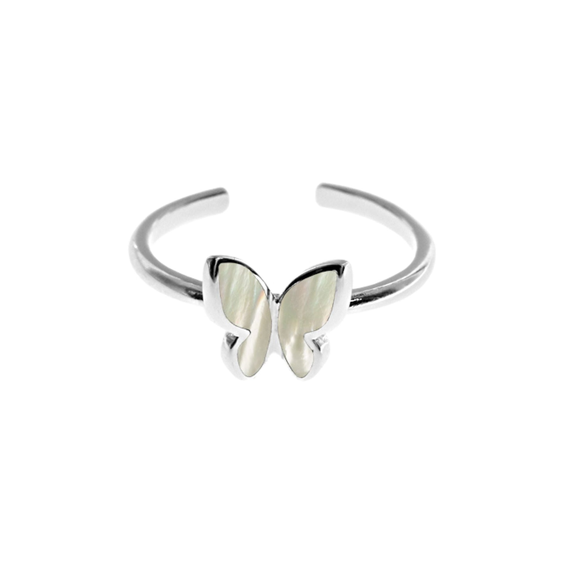Bronwen butterfly toe ring