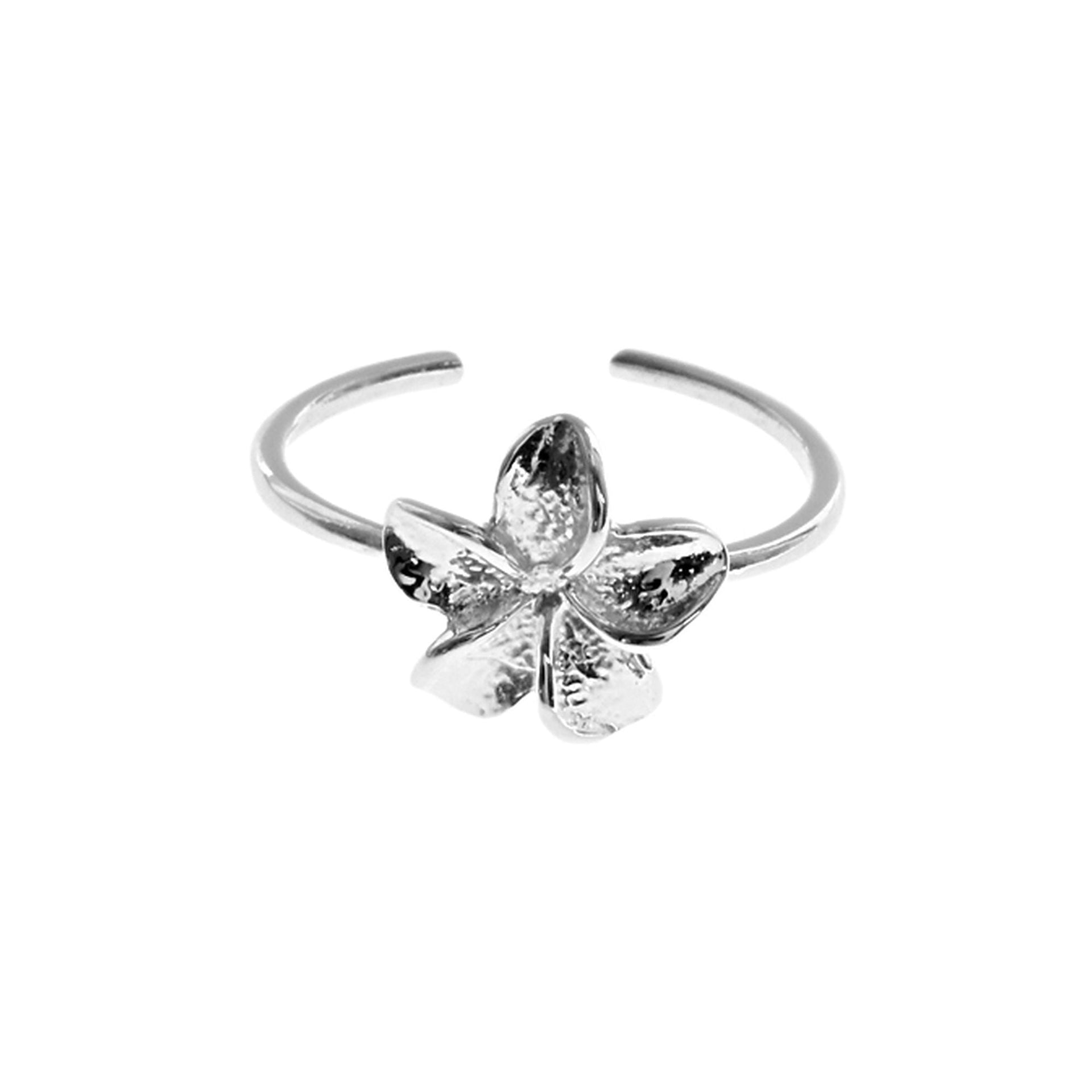 Matilda flower toe ring