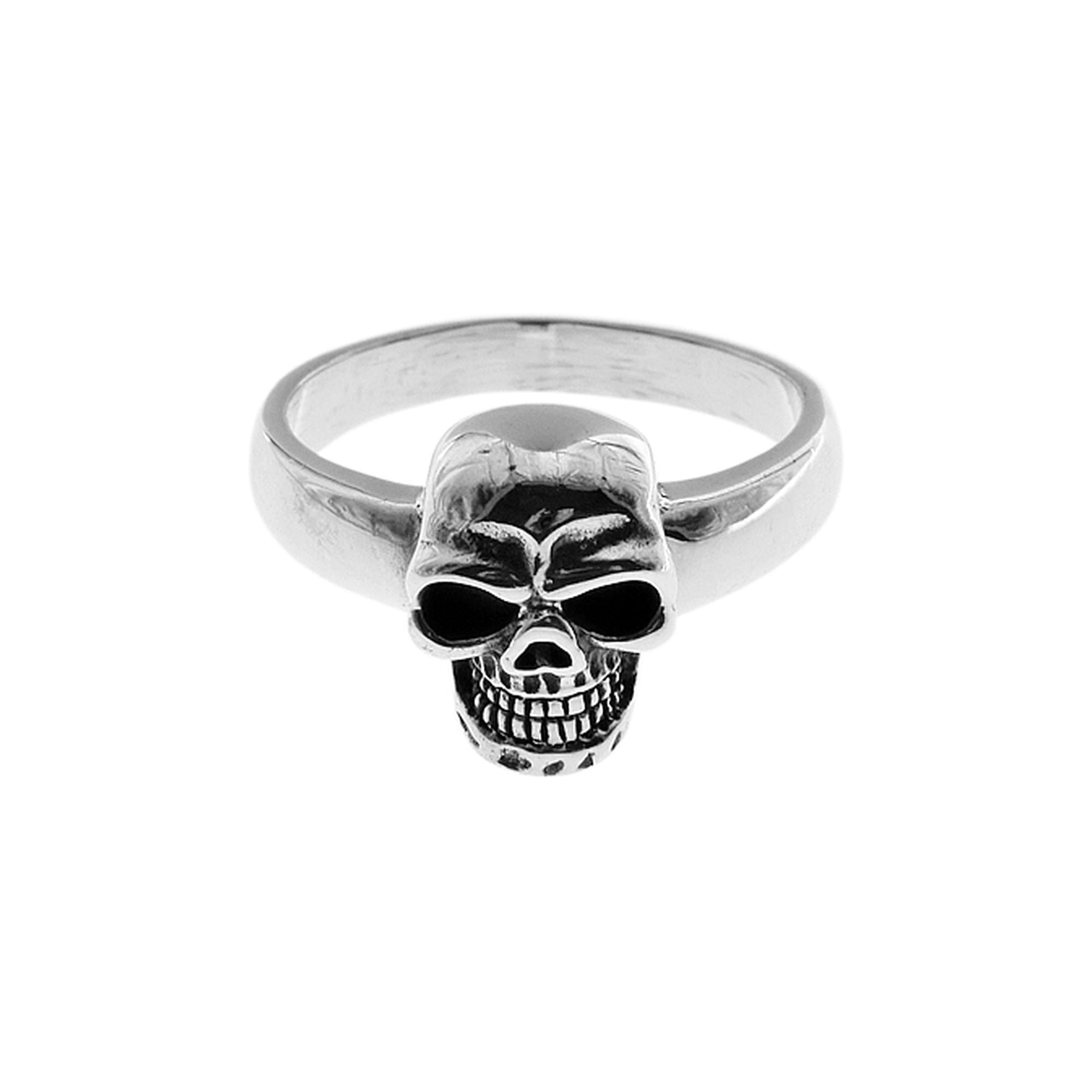 Harley large skull ring