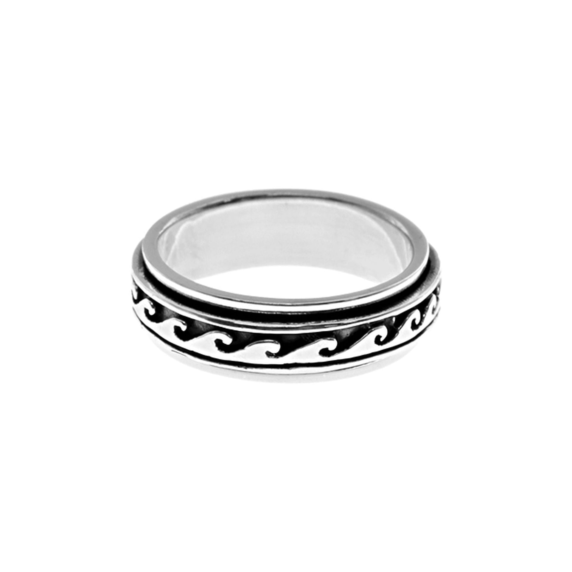 Harley wave spinning ring (large size)