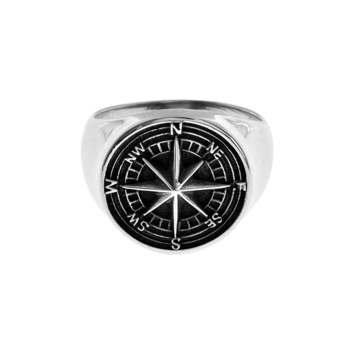 Harley Compass Harley compass ring (XL sizes) | My Silver Jewellery